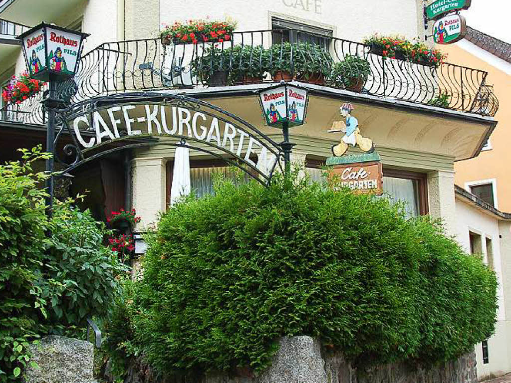 Café Kurgarten St. Blasien Badische Zeitung TICKET