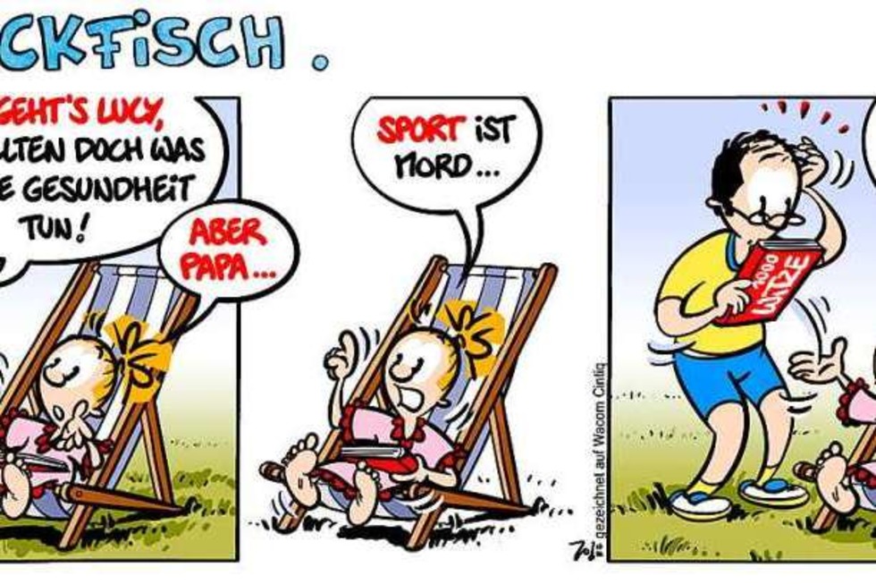 Comic Lucy Backfisch Sport Ist Mord Badische Zeitung Ticket