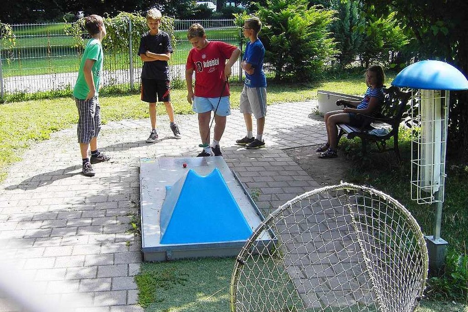 Minigolfplatz am Stegermattbad - Offenburg Minigolfplatz am Stegermattbad - Offenburg