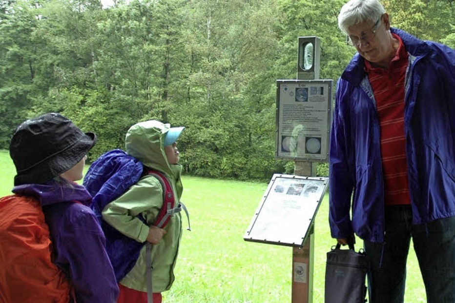 Planetenweg im Wollbachtal - Kandern Planetenweg im Wollbachtal - Kandern