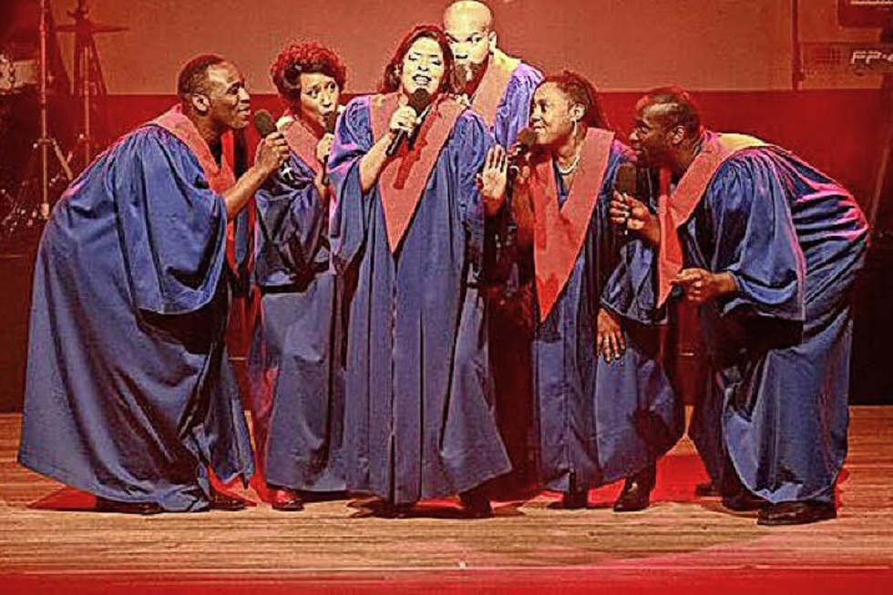 Gospelkonzert im Bürgerhaus The Original USA Gospel Singers & Band in