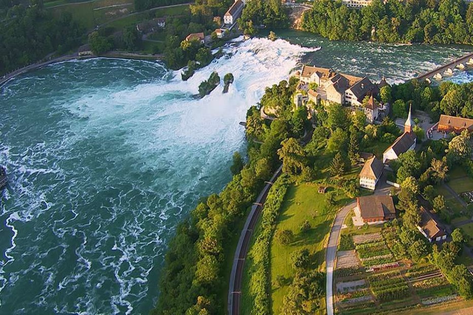 Rheinfall Schaffhausen Karte Rheinfall Schaffhausen Karte
