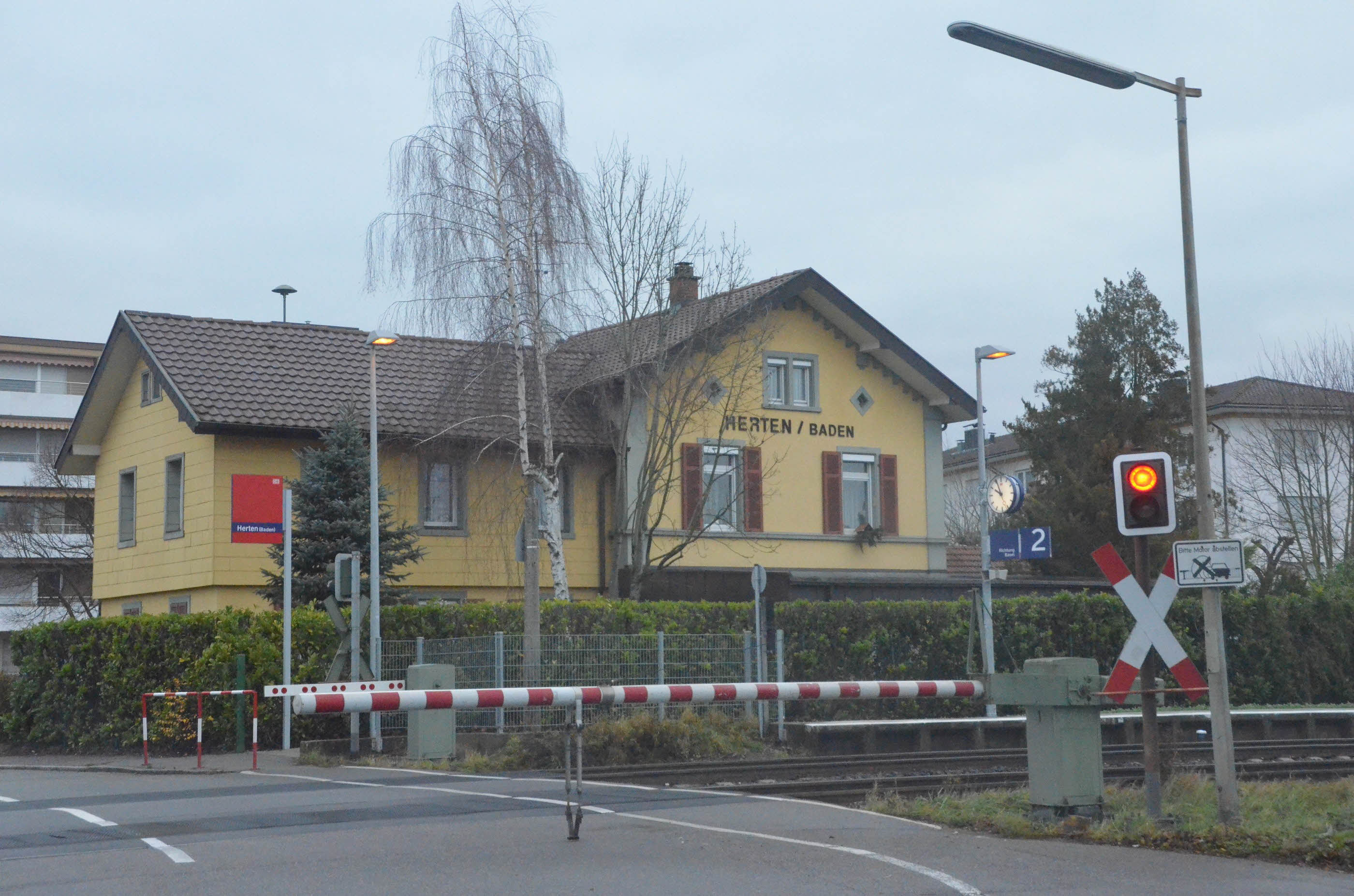 Bahnhof Herten Rheinfelden Badische Zeitung TICKET