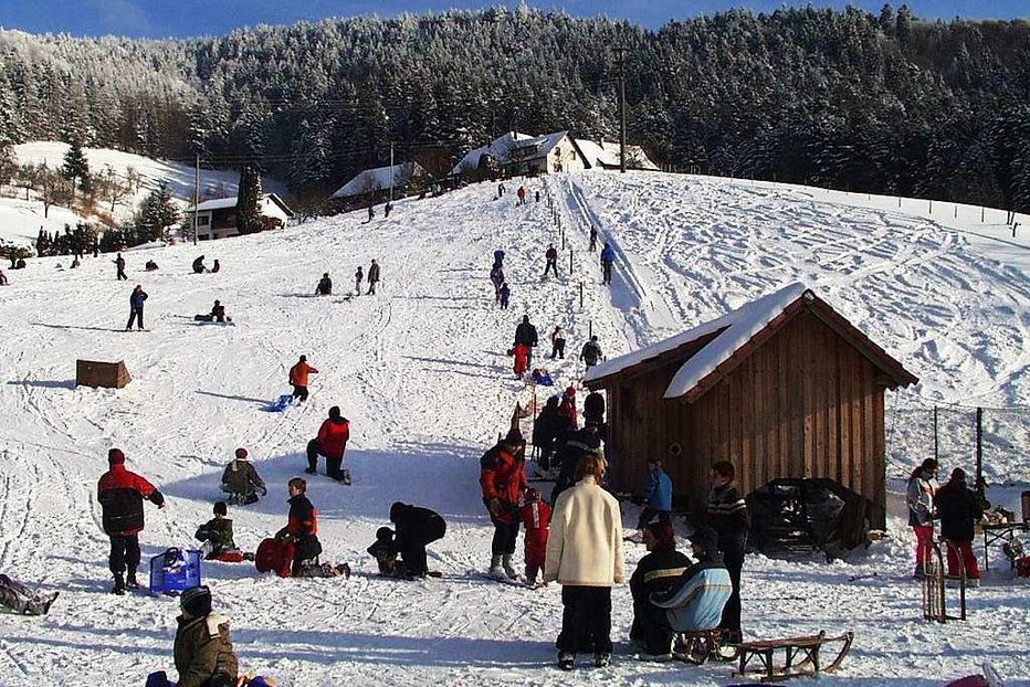 Skilift am Sonnenbuckel (Marzell) - Malsburg-Marzell Skilift am Sonnenbuckel (Marzell) - Malsburg-Marzell