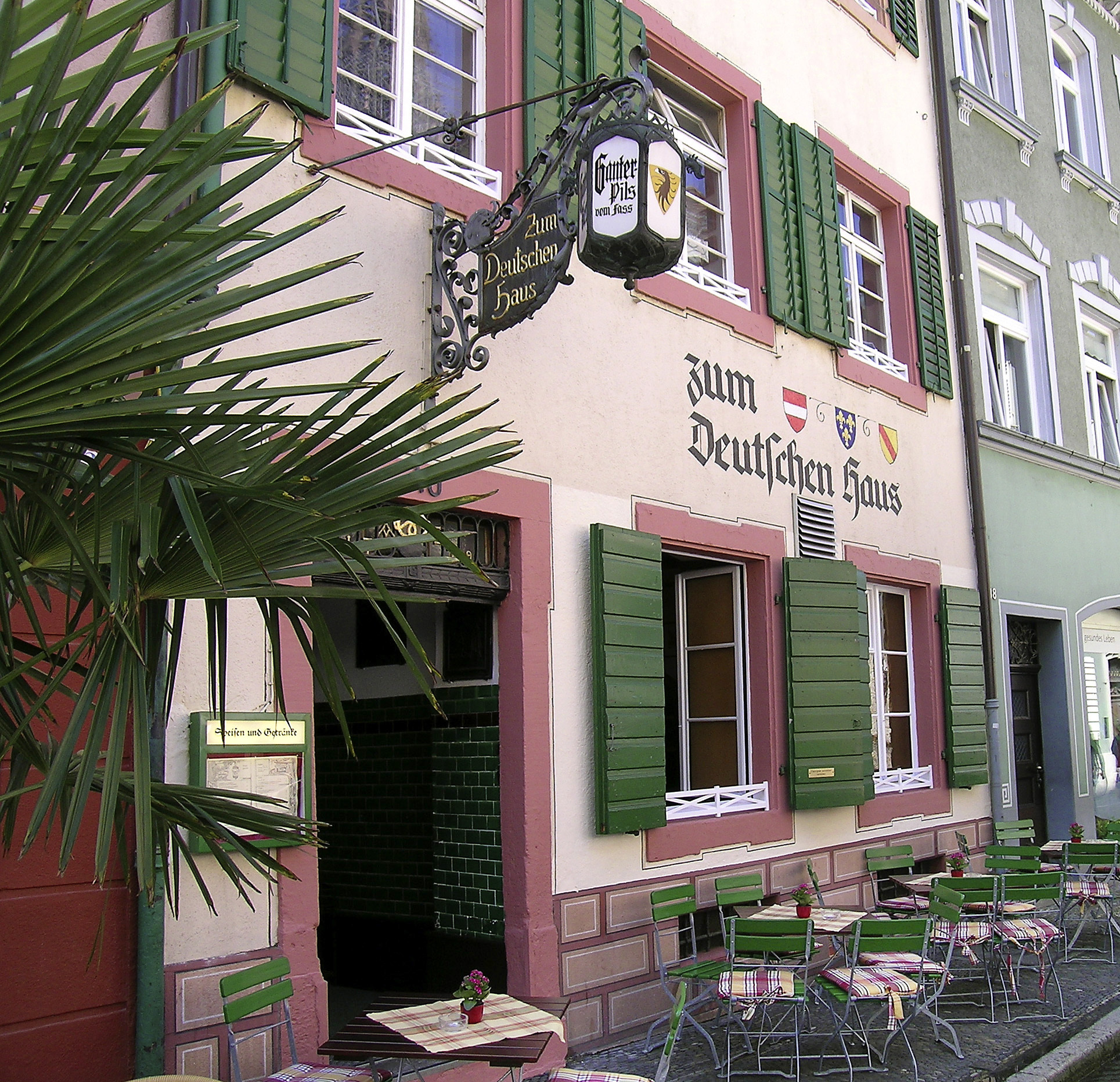 Gasthaus zum Deutschen Haus Freiburg Badische Zeitung