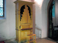 Lobpreis auf der gestifteten Orgel