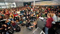Fotos: Pdagogische Hochschule Freiburg besetzt