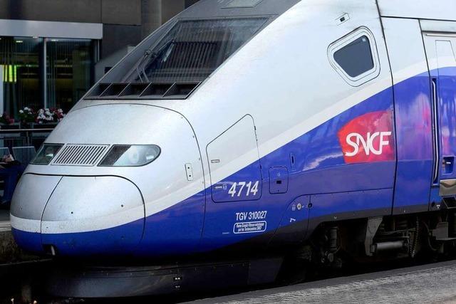 Der TGV von Freiburg nach Paris nimmt die Fahrt auf