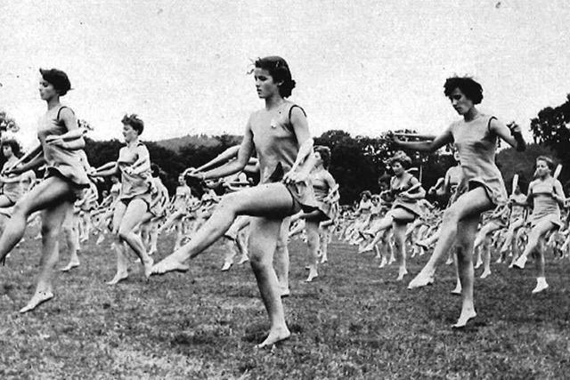 Das badische Turnfest lockte 1954 Tausende nach Freiburg