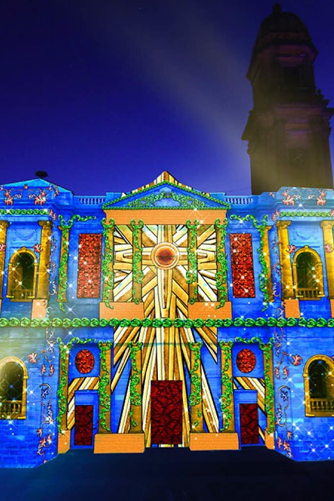 Festival Nol Bleu in Guebwiller: Blaue Weihnachtswelt - Badische Zeitung TICKET