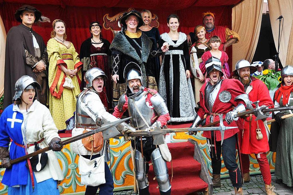 Im Juli 2015 ist Historisches Marktplatzfest in Waldkirch - Badische Zeitung TICKET