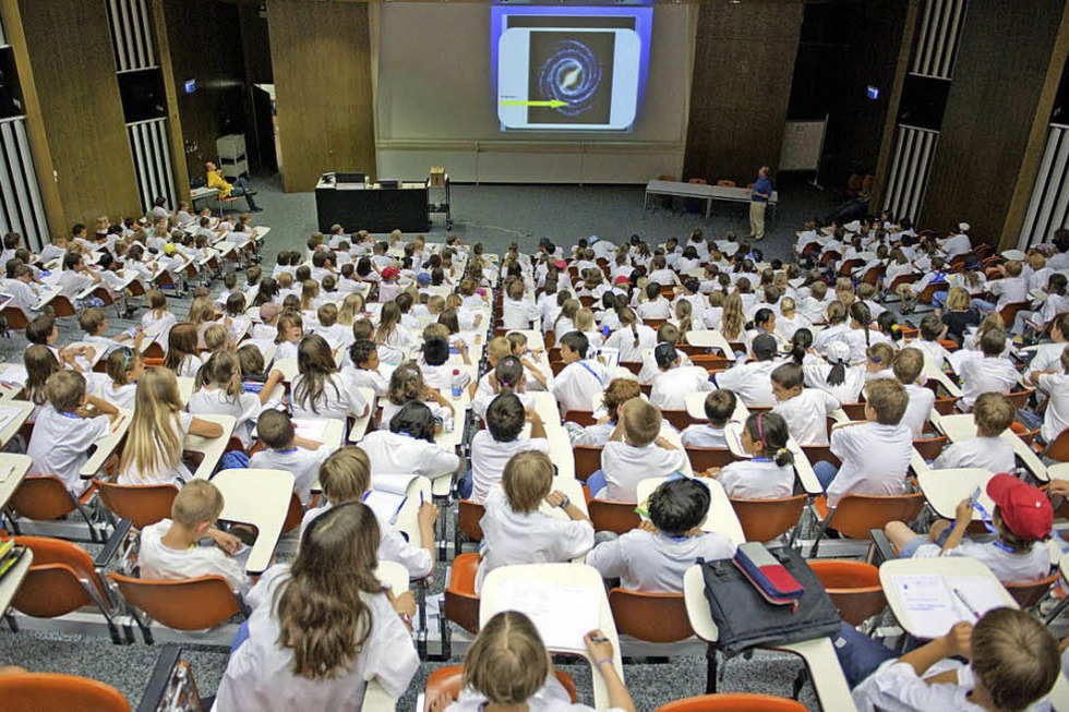 Kinder-Universitt: Kinder fragen, Professoren antworten - Badische Zeitung TICKET