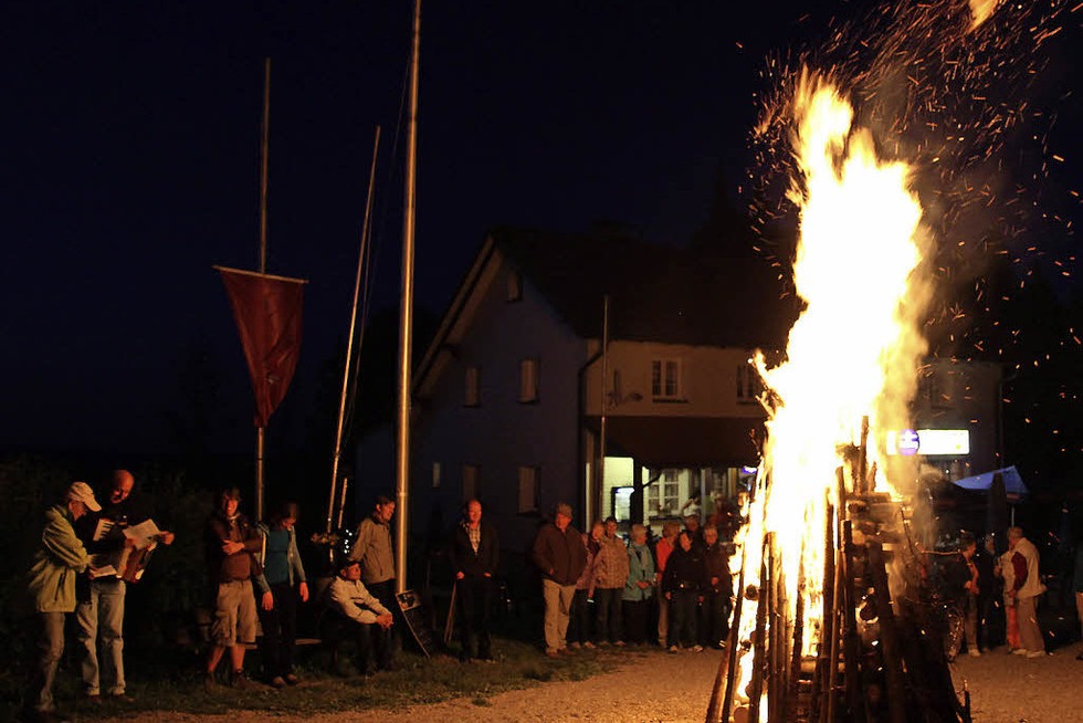 Sonnwendfeier mit dem Schwarzwalsdverein in Neustadt - Badische Zeitung TICKET