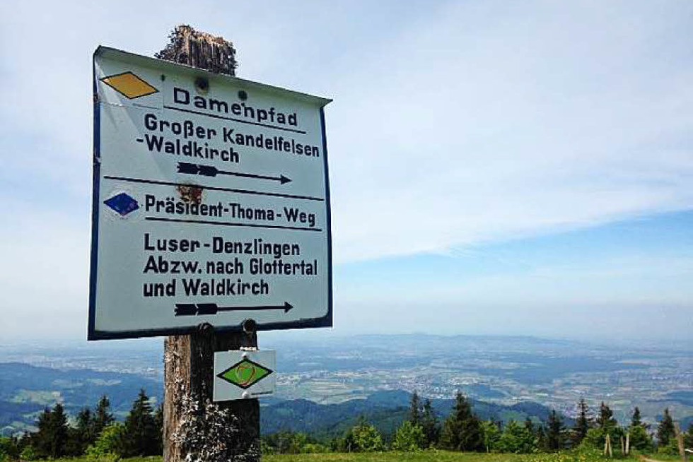 Panoramatour am Kandel &#8211; mal ganz ohne Kinder - Badische Zeitung TICKET