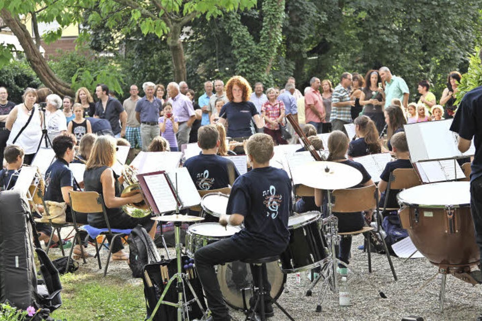 Der Musikverein Buchholz ldt zum Open-Air - Badische Zeitung TICKET