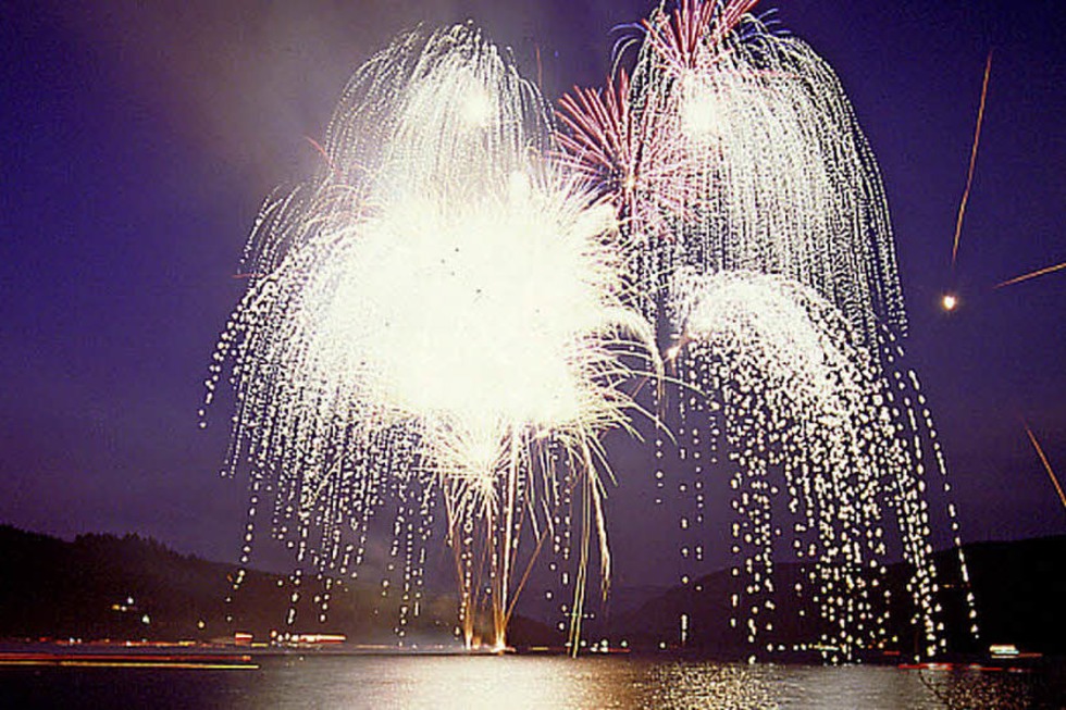 Seenachtsfest mit Feuerwerk am Schluchsee - Badische Zeitung TICKET