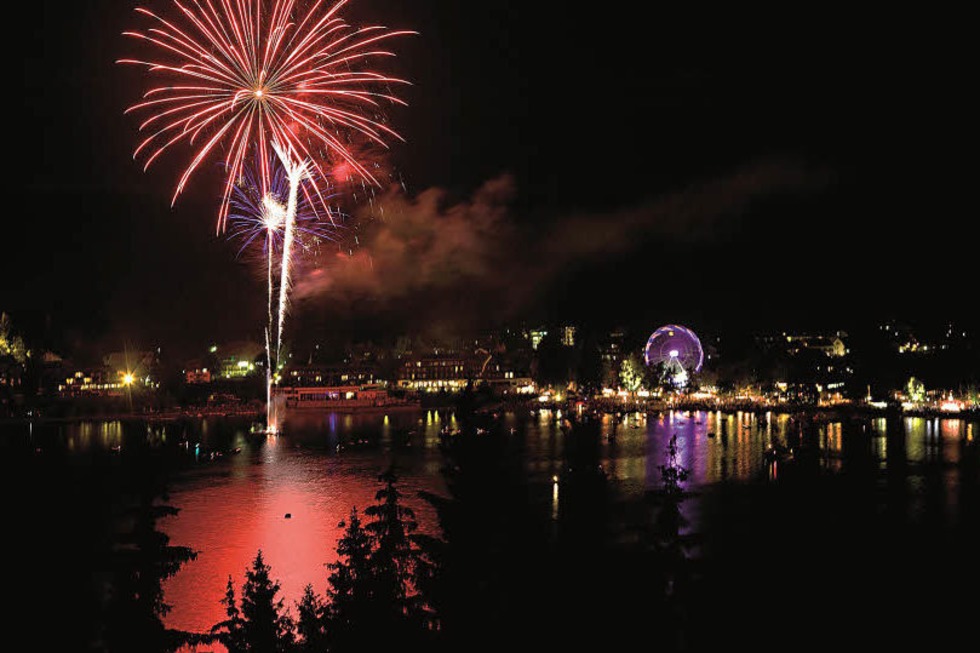 Das Seenachtsfest am Titisee - Badische Zeitung TICKET