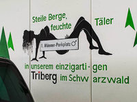 Sexistische Werbung in Triberg: Wie schlpfrig darf Humor sein?