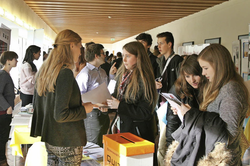 Infoabende an der Universit�t - Badische Zeitung TICKET