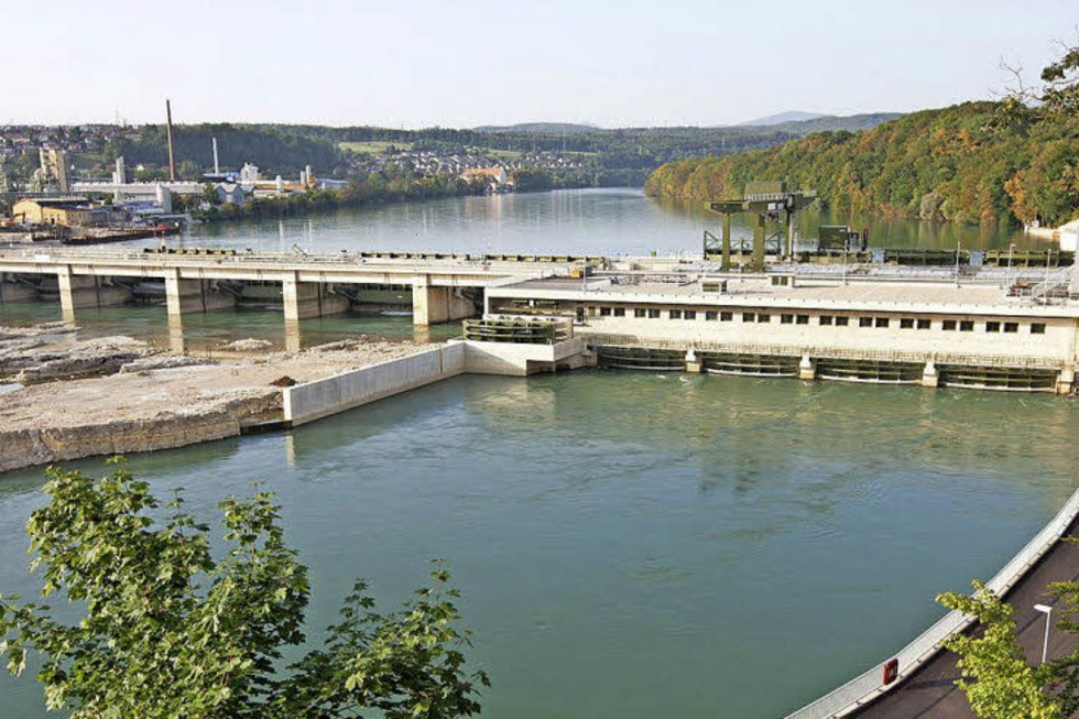 Fhrung durch das Wasserkraftwerk Rheinfelden - Badische Zeitung TICKET