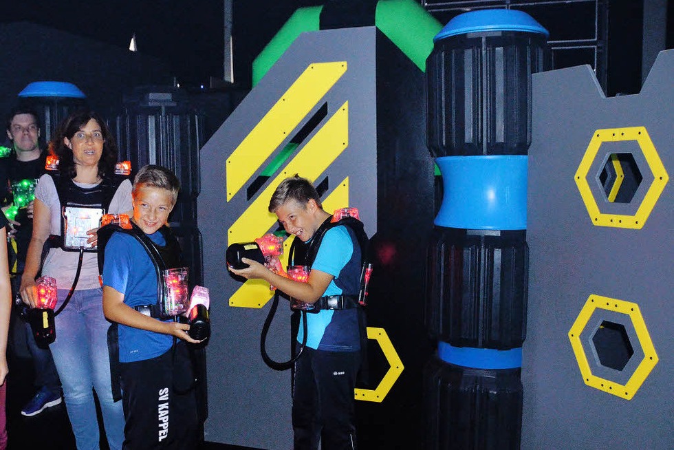 Lasertagarena: Futuristisches Ruber-und Gendarmspiel - Badische Zeitung TICKET