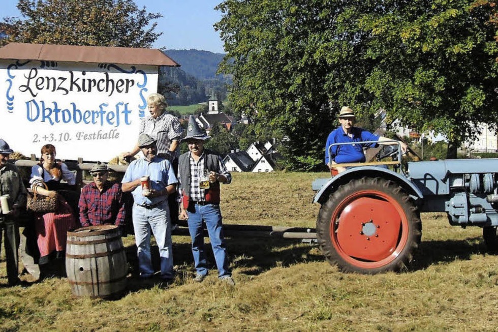 Mit Familie Schw�rer, Team, Musik, Wahlen: Miss Oktoberfest und st�rkster Mann Lenzkirchs in Lenzkirch - Badische Zeitung TICKET
