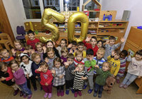 Den katholischen Kindergarten besuchen jetzt Kinder aus 17 Nationen