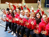 Offenburger Zweitliga-Volleyballerinnen feiern ihren zehnten Sieg