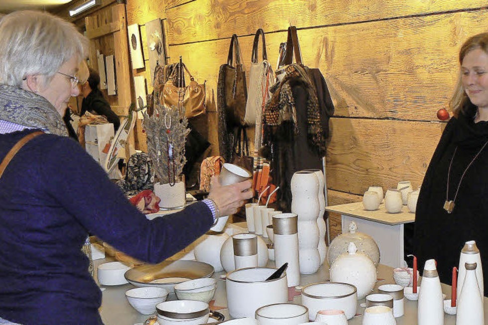 Knstlermarkt in der Rainhof Scheune in Kirchzarten-Burg - Badische Zeitung TICKET