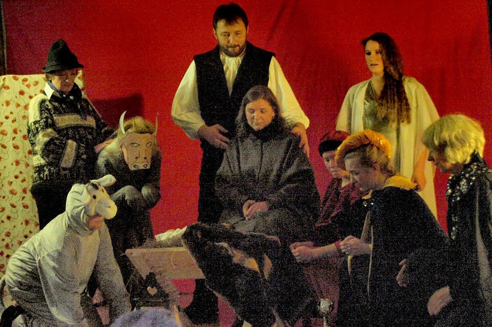 Krippenspiel in der Rotmooshalle in Herrischried - Badische Zeitung TICKET