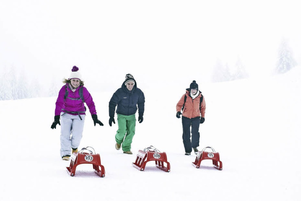 Rodelspa an der Rodelbahn Saig-Titisee - Badische Zeitung TICKET