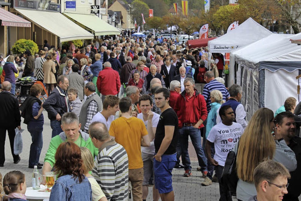 Verkaufsoffener Sonntag, Leistungsschau und Straenfest in St. Blasien - Badische Zeitung TICKET