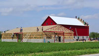 Video: Amish People bauen in 3 1/2 Minuten zwei Scheunen