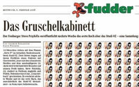 Neu in der Badischen Zeitung: fudder auf Papier