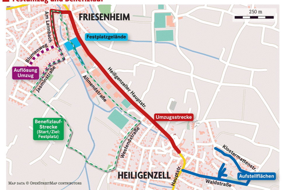 Friesenheim stellt Fahrplan frs Festwochenende vor - Badische Zeitung TICKET