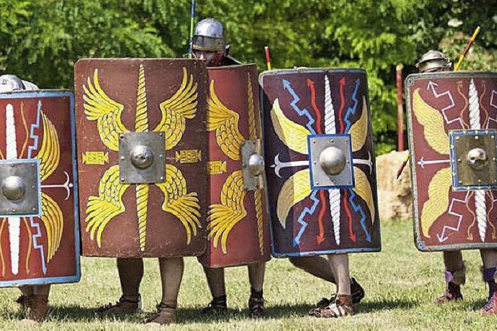 Reenactment-Gruppe Raeti Romani in Heitersheim - Badische Zeitung TICKET