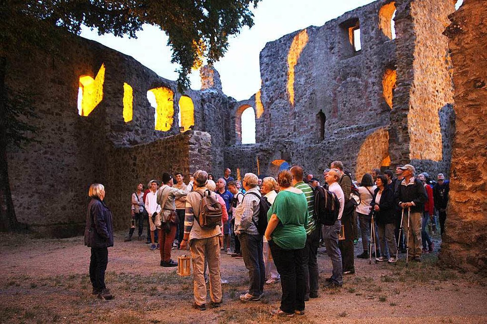 Fhrungen: Mit dem Trmer auf die Kastelburg - Badische Zeitung TICKET