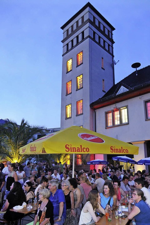 Sdseefeeling unterm Schlauchturm der Feuerwehr Lahr - Badische Zeitung TICKET