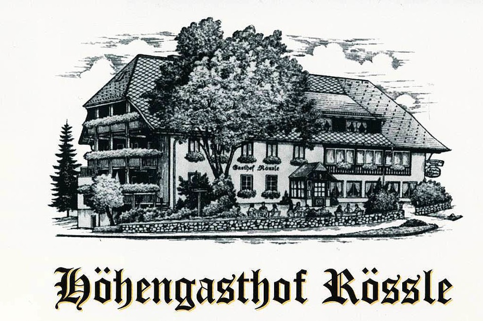 Hhengasthof Rssle (Faulenfrst) - Schluchsee