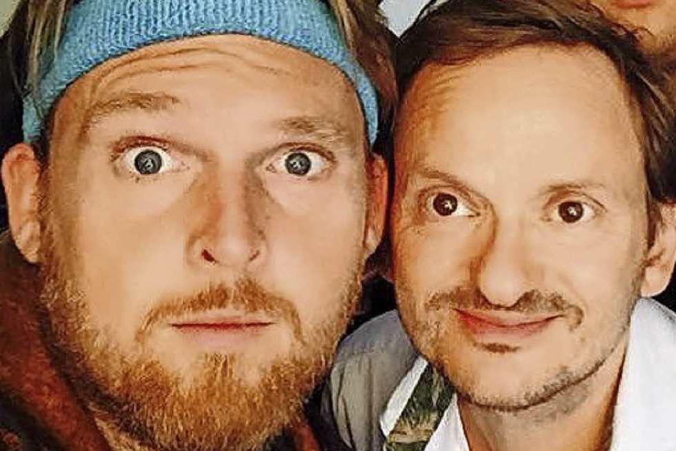 Axel Stein und Milan Peschel prsentieren ihren neuen Film Mnnertag - Badische Zeitung TICKET