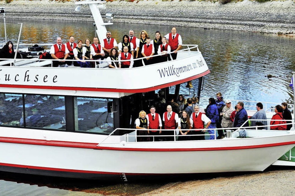 Trachtenkapelle Schluchsee spielt auf dem Schiff im Rahmen des Blosmusik Festivals - Badische Zeitung TICKET