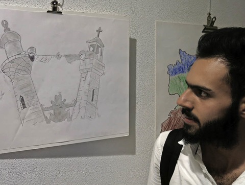 Bilder von syrischen Flchtlingen im Familienzentrum Brkle-Bleiche - Badische Zeitung TICKET
