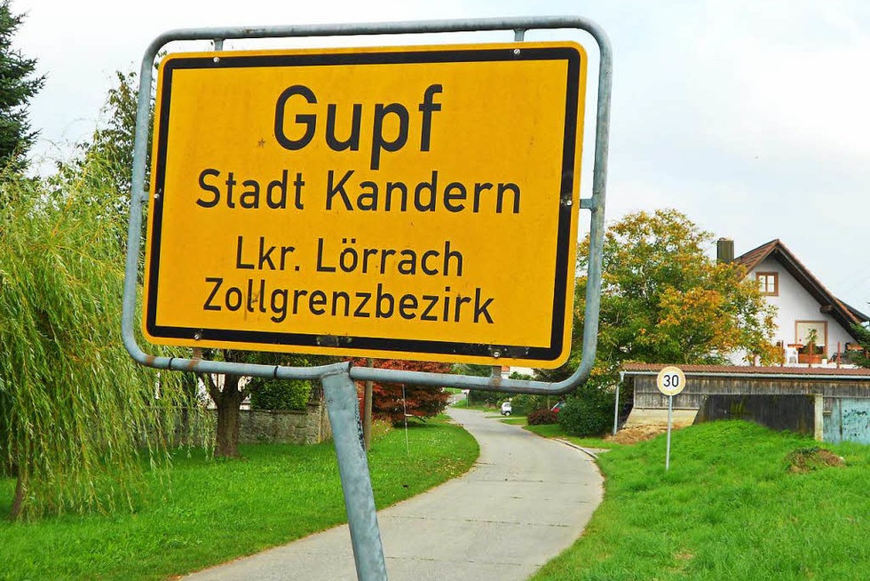 Ortsteil Gupf - Kandern