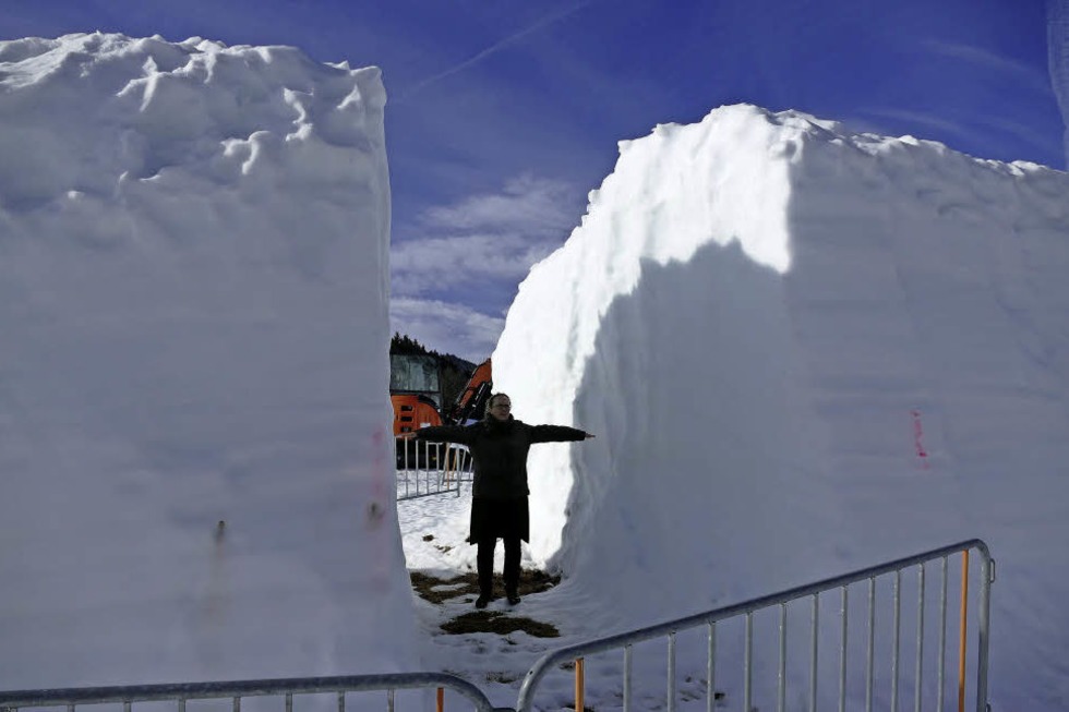 Erstes Schwarzwlder Schneeskulpturen-Festival vom 9. bis zum 12. Februar in Bernau - Badische Zeitung TICKET