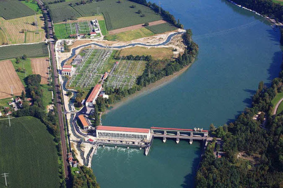 Kraftwerk Ryburg-Schwörstadt - Schwörstadt