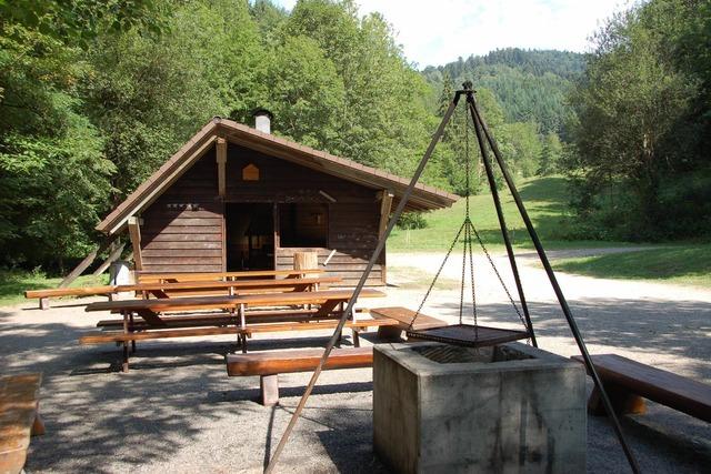 Grillhütte im Scherlenzendobel (Eschbach)