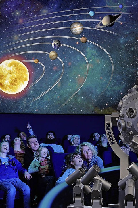 Im Planetarium startet die neue Show "Schwarze Lcher - die Schwerkraftmonster des Alls" - Badische Zeitung TICKET