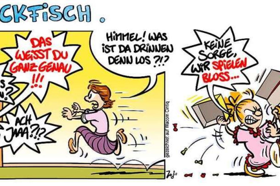 Comic Lucy Backfisch Mensch ärger’ dich nicht! Badische Zeitung TICKET