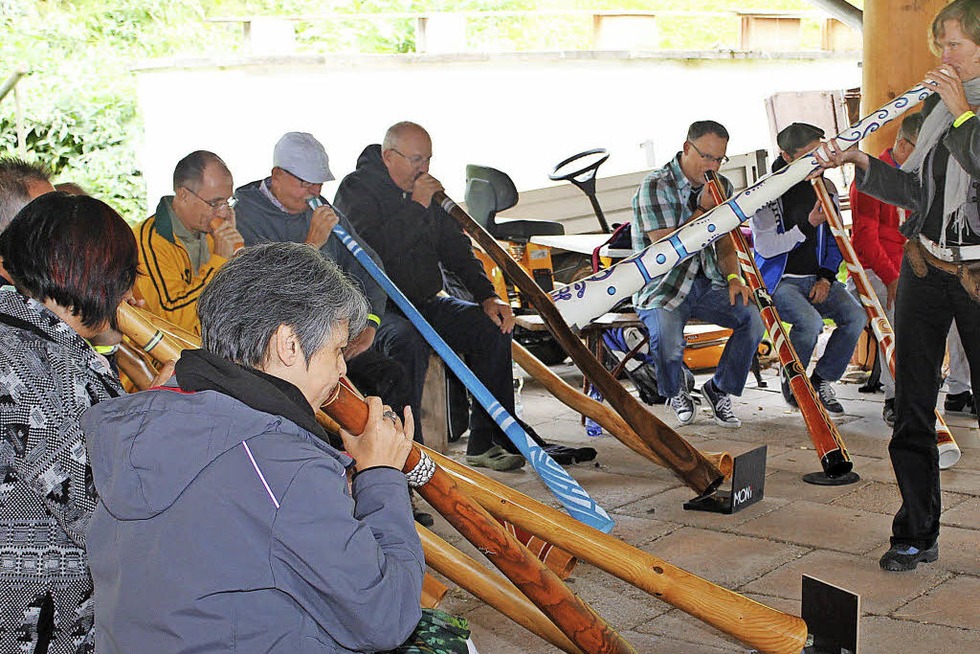 Mit Didgeridoo-Workshops in Eisenbach - Badische Zeitung TICKET