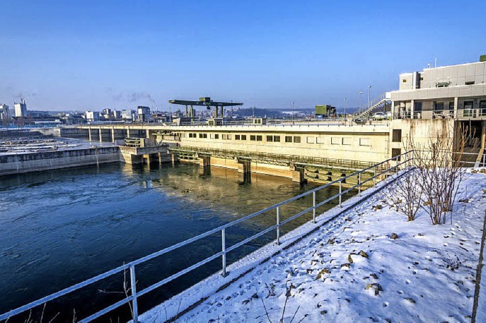 Fhrung durch das Wasserkraftwerk Rheinfelden - Badische Zeitung TICKET